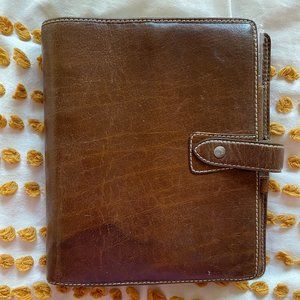 Filofax Malden A5 Organiser - Ochre/Brown
